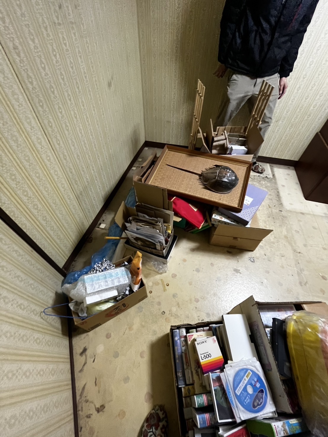2階建て工場兼家屋の遺品整理